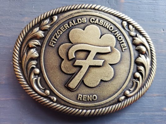 Fitzgeralds Casino/Hotel of Reno belt buckle