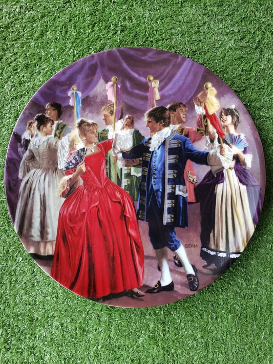 The Shoes that Were Danced to Pieces by Charles Gehm collectible plate