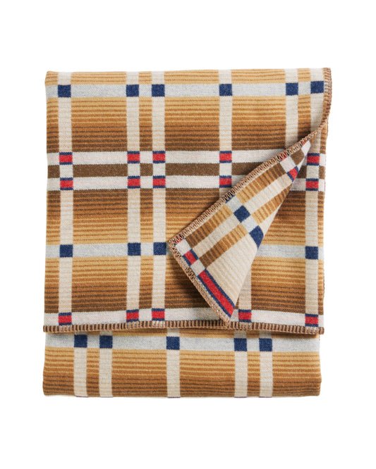 Pendleton Four Square Throw in Slide Mountain Natural