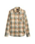 Pendleton Women's Ivory Multi Plaid One Pocket Shirt