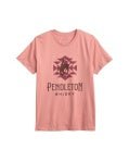 Pendleton Women's Whisky Graphic Tee in Dusty Rose